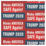 Trump 2020 Make America SAFE Again Fabric