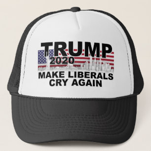 Trump 2020 Make Liberals Cry Again Trucker Hat