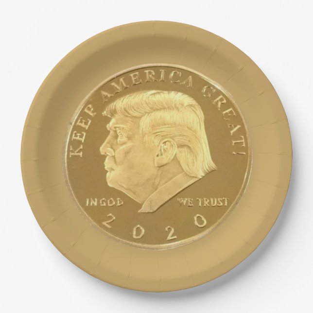 TRUMP 2020 PAPER PLATES (Front)