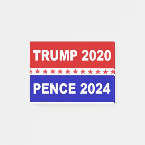 TRUMP 2020 PENCE 2024 POST_IT NOTES