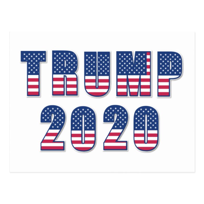 Trump 2020 postcard | Zazzle.com