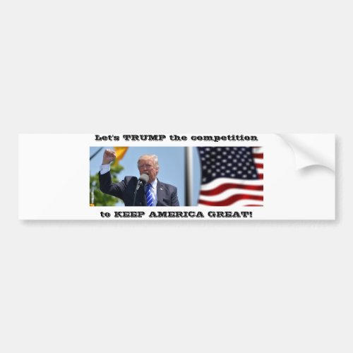 Trump 2020 Presidential Elections Bumper Sticker