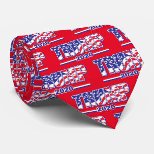 Trump 2020 Re Elect President Trump Neck Tie