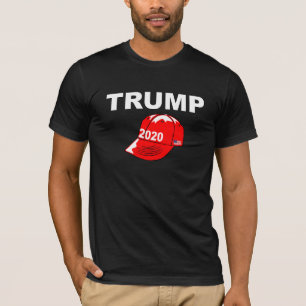 Trump 2020 Red Cap Re-elect President Campaign T-Shirt