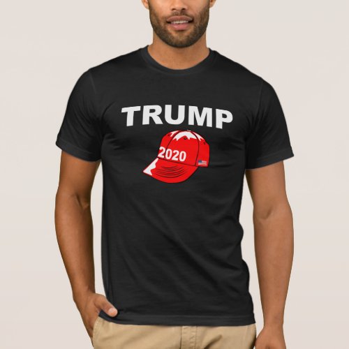 Trump 2020 Red Cap Re_elect President Campaign T_Shirt