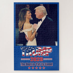 Trump 2020 The Best is Yet to Come Jigsaw Puzzle