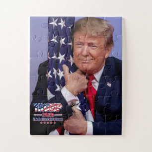 Trump 2020 The Best is Yet to Come Jigsaw Puzzle