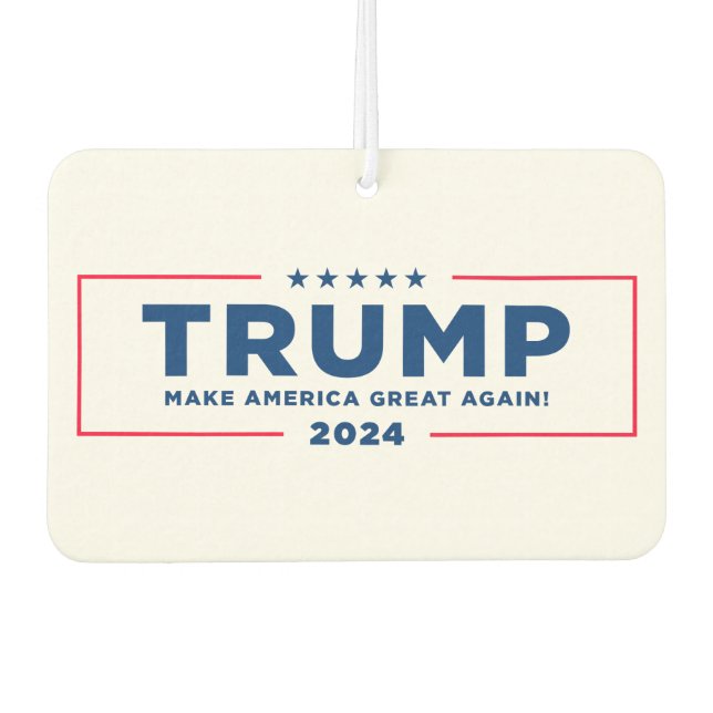 Trump 2024 air freshener (Front)