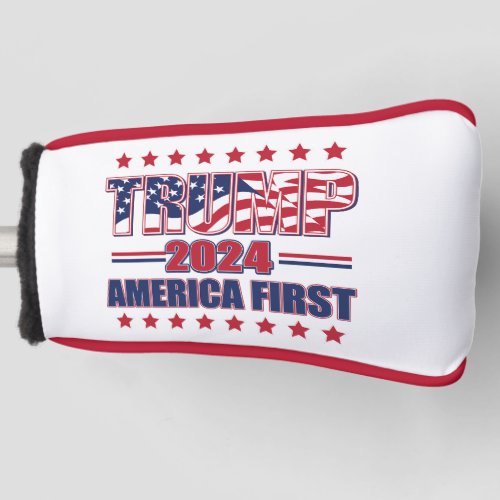 Trump 2024 America First Golf Head Cover