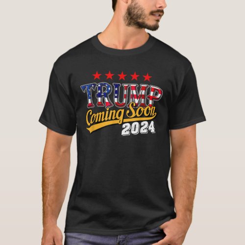 Trump 2024 American Flag Donald Trump T_Shirt