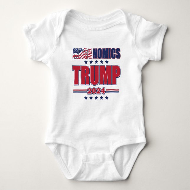Trump 2024  baby bodysuit (Front)