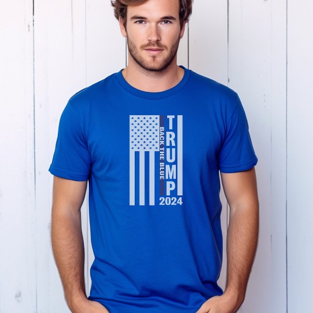 Trump 2024 Back the Blue T-Shirt (Creator Uploaded)