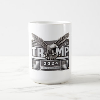 TRUMP 2024 Bald Eagle Coffee Mug