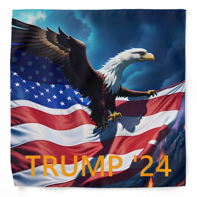 Trump 2024 bandana (Front)