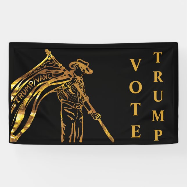 TRUMP 2024 BANNER (Horizontal)