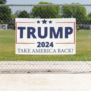 Trump 2024 Vinyl Banner Sign Free Overnight Shipping 