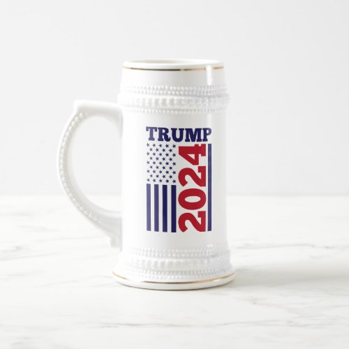 Trump 2024 beer stein