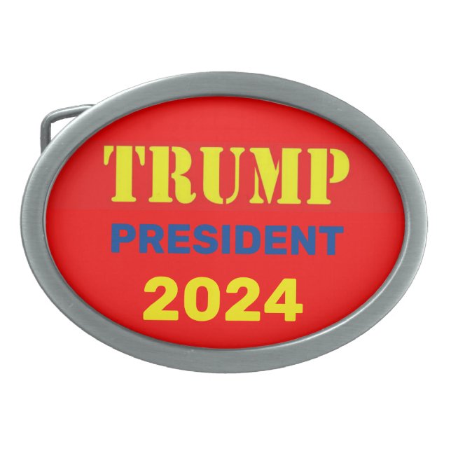 TRUMP 2024 BELT BUCKLE (Front)