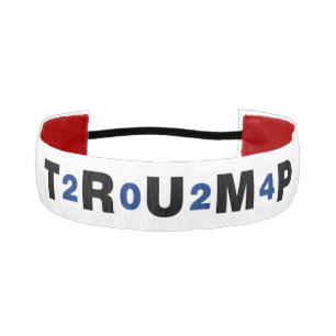 Trump 2024 Blue Athletic Headband