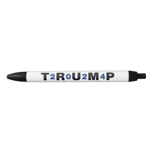Trump 2024 Blue Black Ink Pen