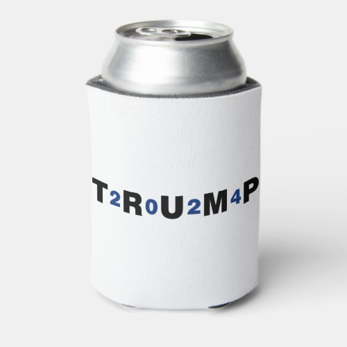 Trump 2024 Blue Can Cooler