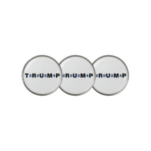 Trump 2024 Blue Golf Ball Marker
