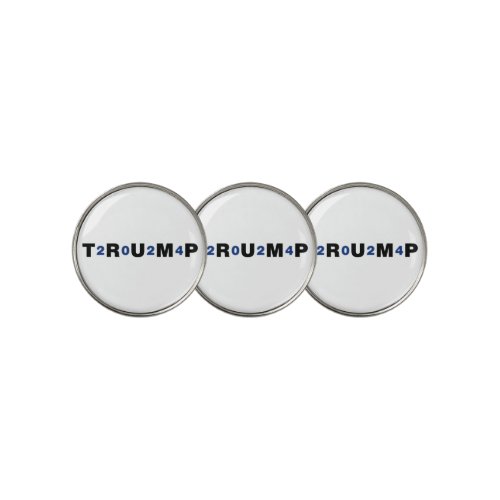 Trump 2024 Blue Golf Ball Marker