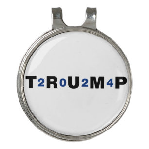 Trump 2024 Blue Golf Hat Clip