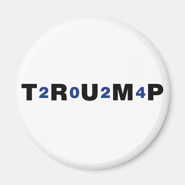 Trump 2024 Blue Magnet (Front)