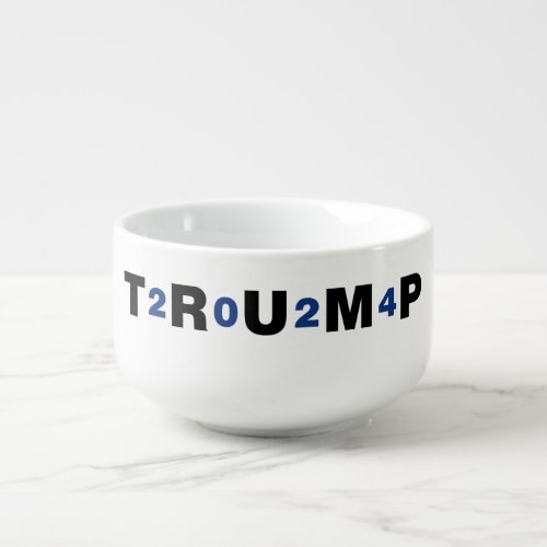 Trump 2024 Blue Soup Mug