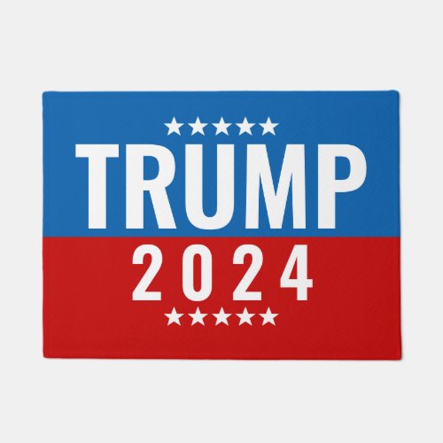 Trump 2024 Bold Patriotic Doormat
