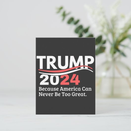 Trump 2024 bumper (Standing Front)