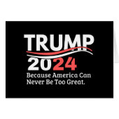 trump 2024 bumper (Front Horizontal)