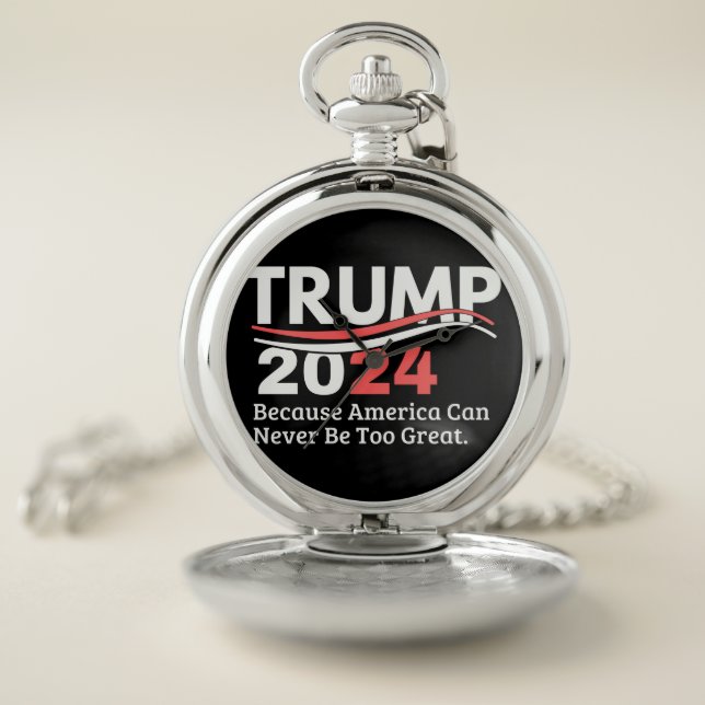trump 2024 bumper pocket watch (Inside)