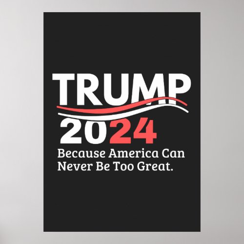 trump 2024 bumper poster