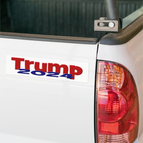 Trump 2024  bumper sticker
