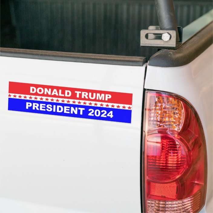 Trump 2024 bumper sticker