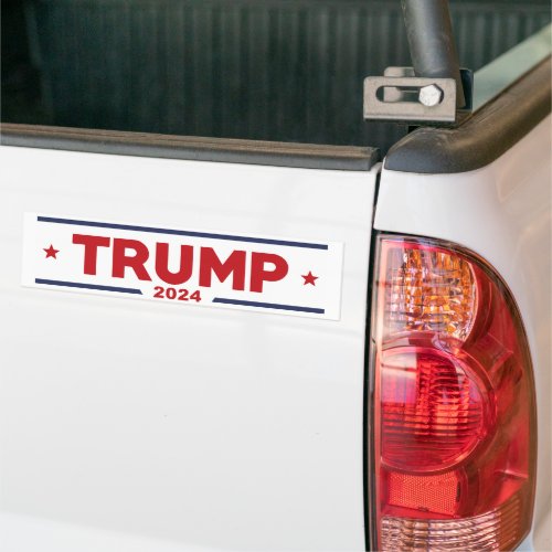 Trump 2024 bumper sticker