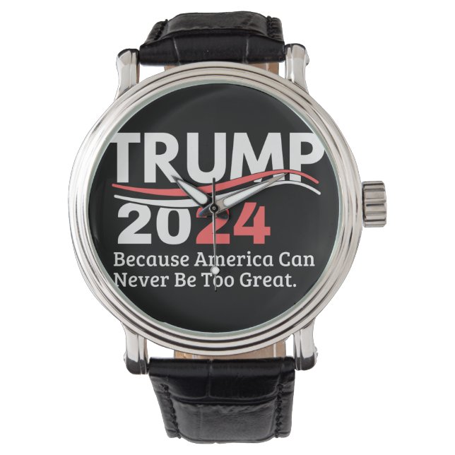 trump 2024 bumper watch (Front)
