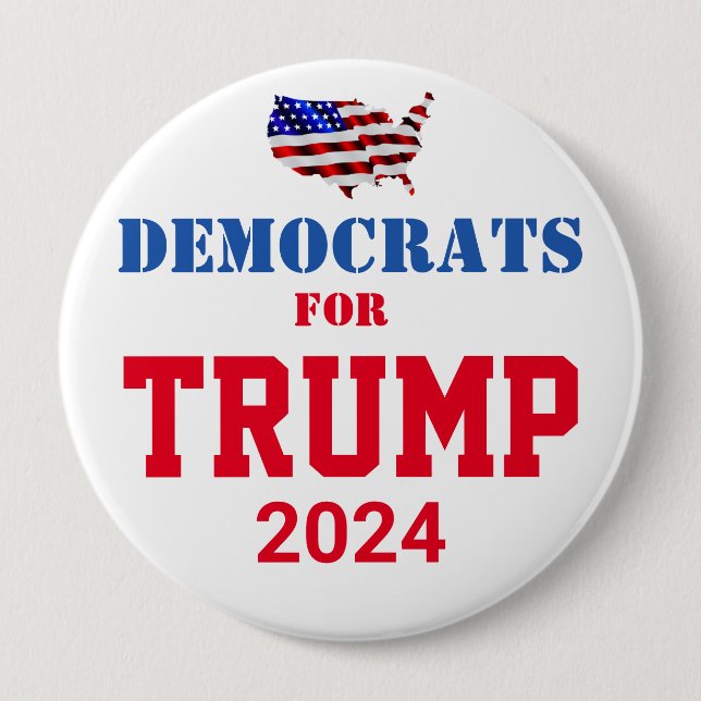 TRUMP 2024 BUTTON (Front)
