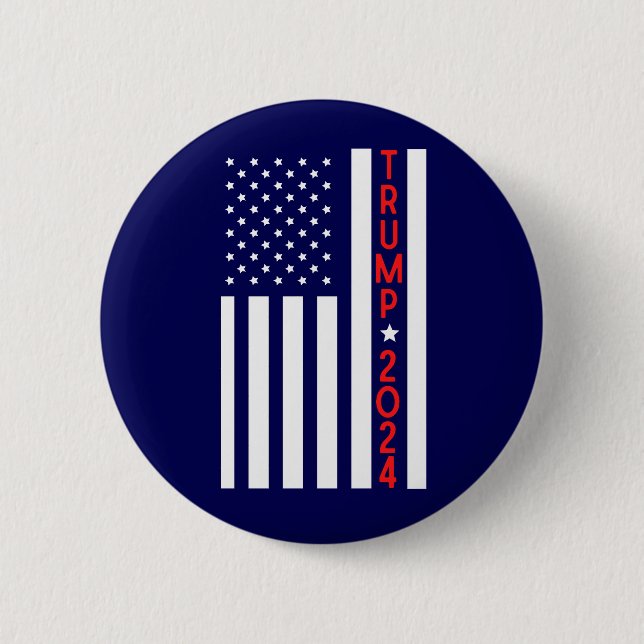 trump 2024  button (Front)