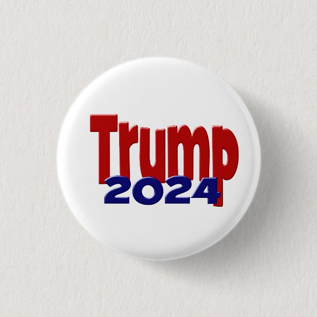 Trump 2024  button (Front)
