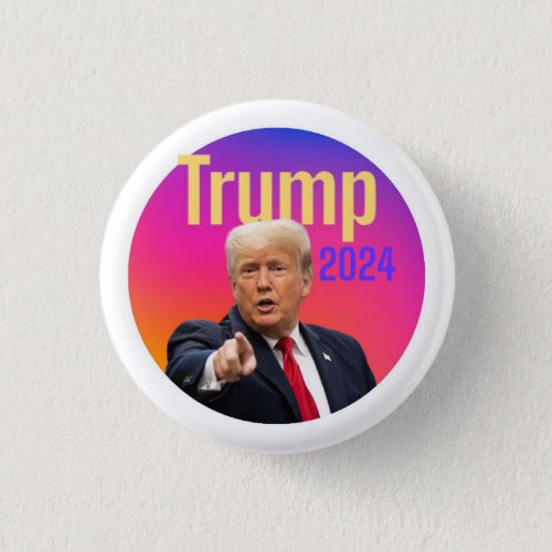 Trump 2024 Button