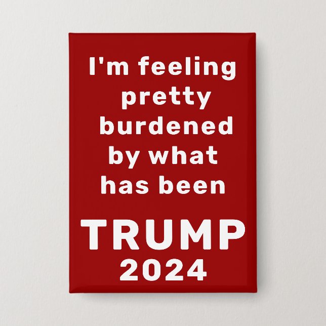 Trump 2024  button (Front)