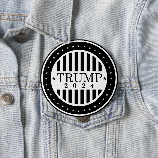 Trump 2024 button (In Situ)