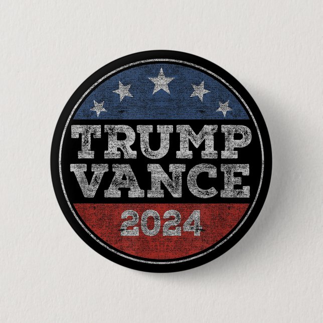 Trump 2024 Button Election for Republicans Trump (Front)
