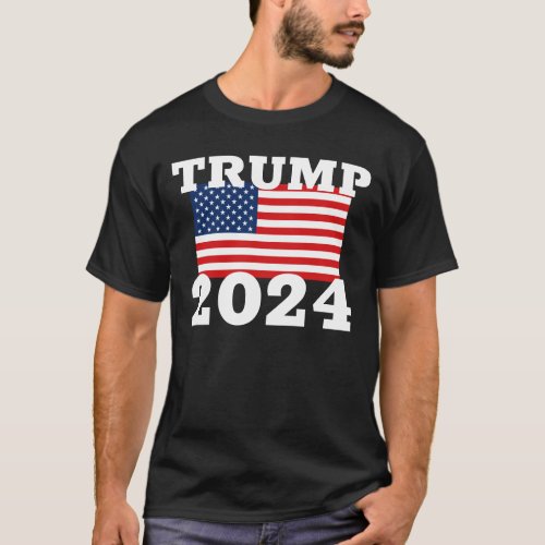 Trump 2024 campaign design T_Shirt