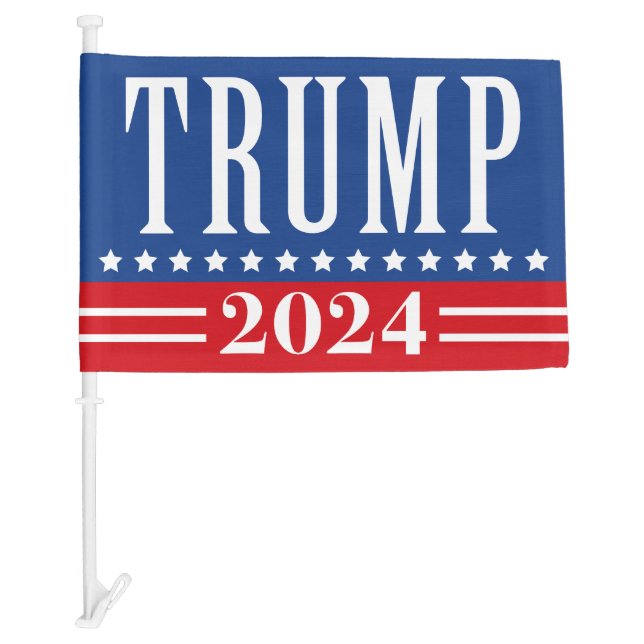 Trump 2024 car flag (Front)