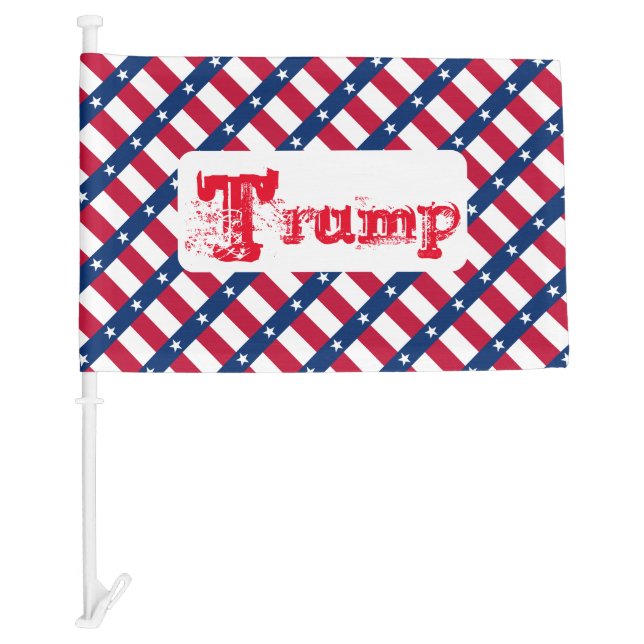 TRUMP 2024 CAR FLAG (Front)
