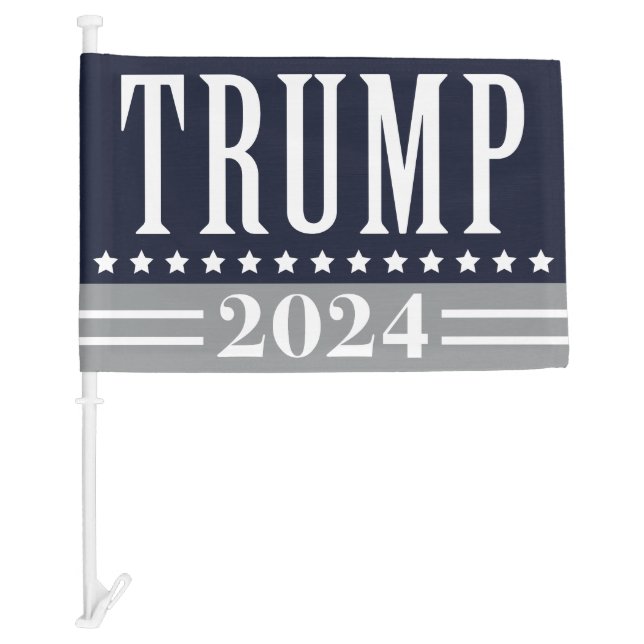 Trump 2024 car flag (Front)
